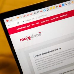 Проверка долгов по налогам на Moje daně